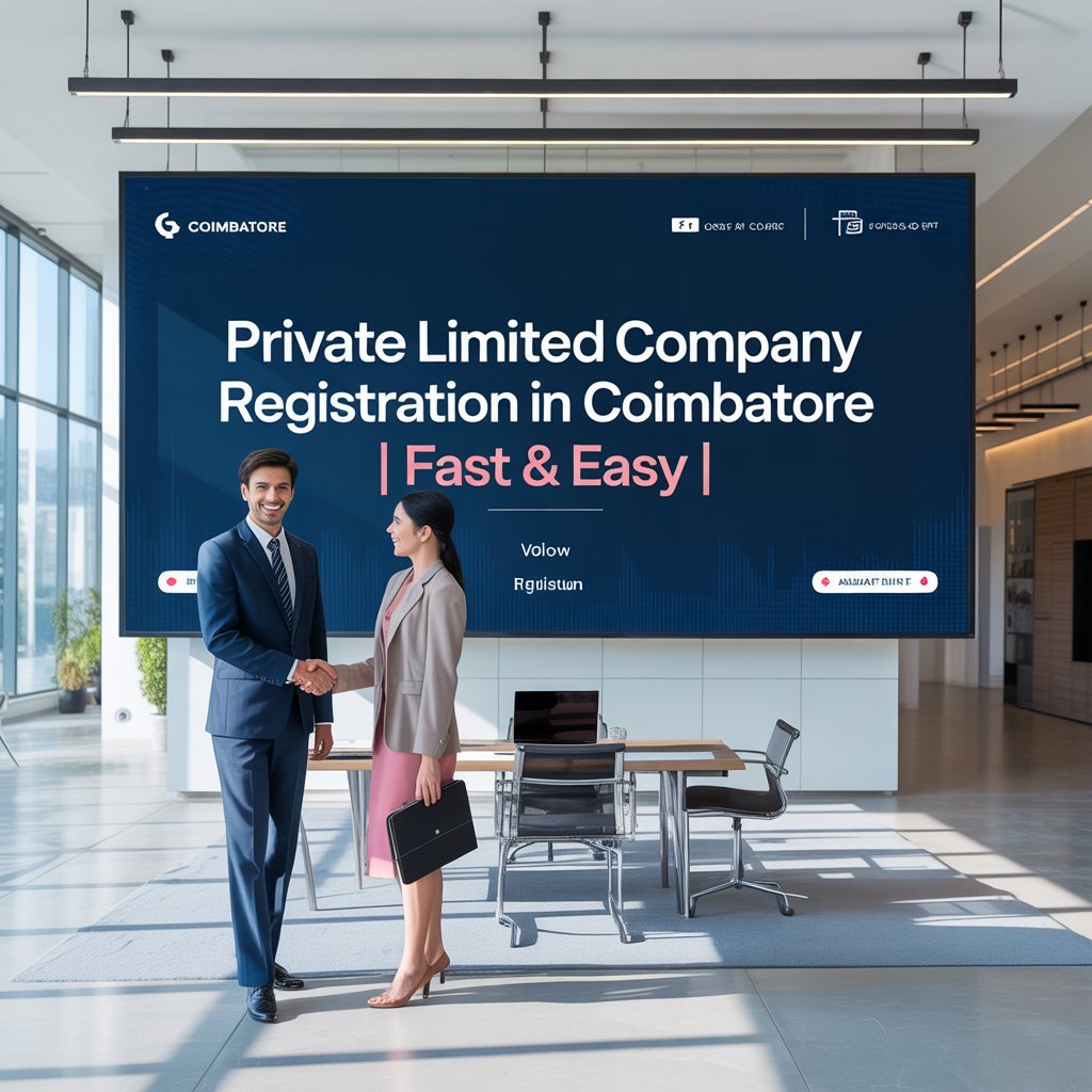 Private Limited Company Registration in Coimbatore | Fast & Easy