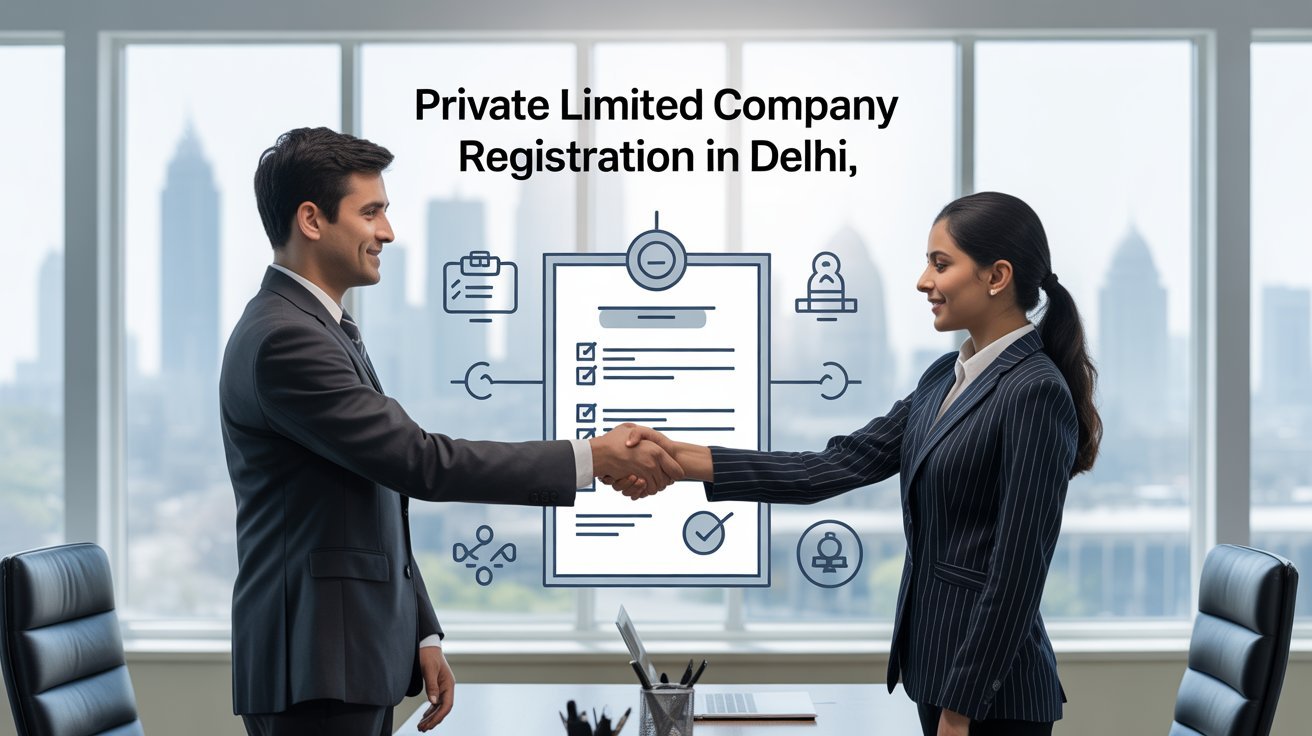 Private Limited Company Registration in Delhi  (2025) | Fast, Easy and Affordable Process